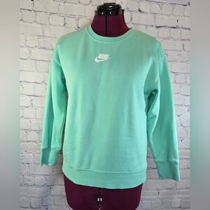 Nike Kids Aqua Crewneck Sweatshirt
